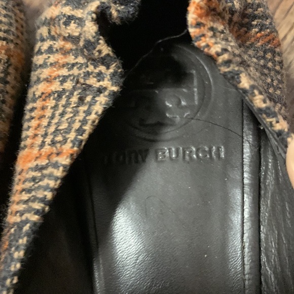 Tory Burch Serena 2 Flats Plaid with Cap Toe - Picture 3 of 7